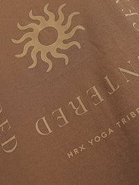 HRX by Hrithik Roshan Typography Printed Yoga T-shirt