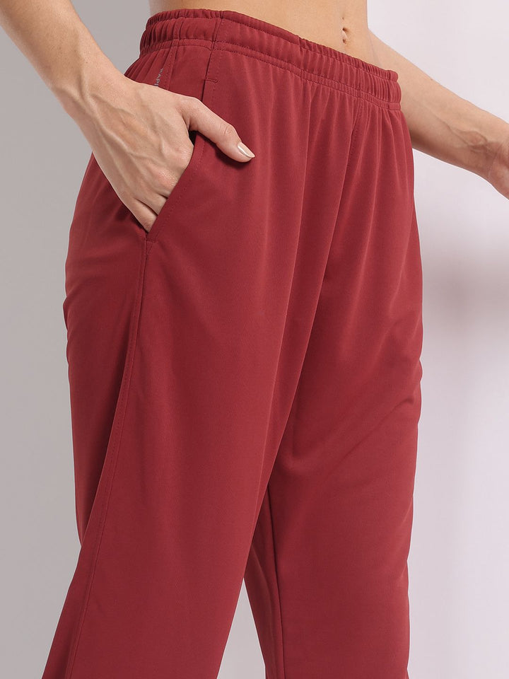 HRX by Hrithik Roshan Women Brand Logo Printed Rapid-Dry Running Track Pants