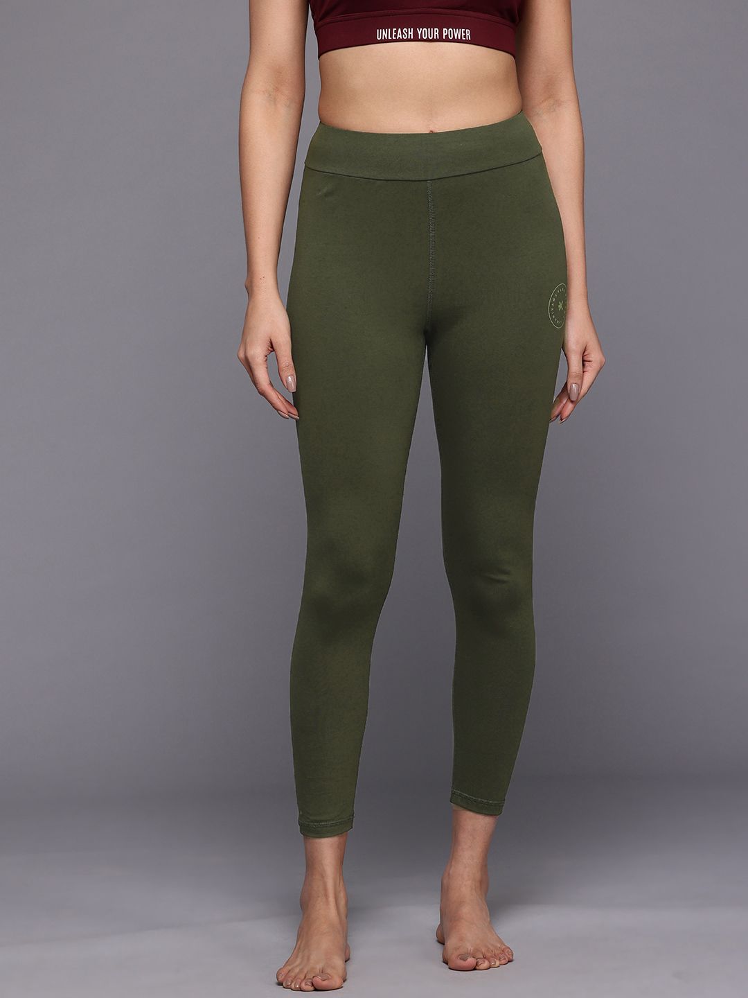 HRX by Hrithik Roshan Women Cropped Yoga Tights