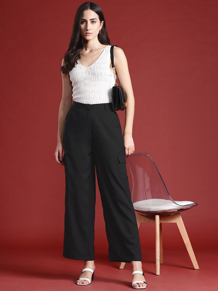 all about you Women Cargo Pockets Trousers