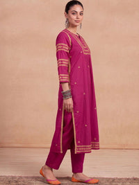 House of Chikankari Women Embroidered Thread Work Kurta