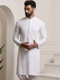 SOJANYA Ethnic Motifs Embroidered Pure Cotton Kurta
