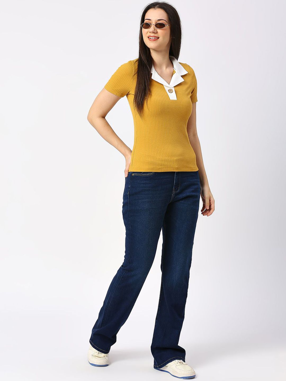 Being Human Women Bootcut Light Fade Jeans