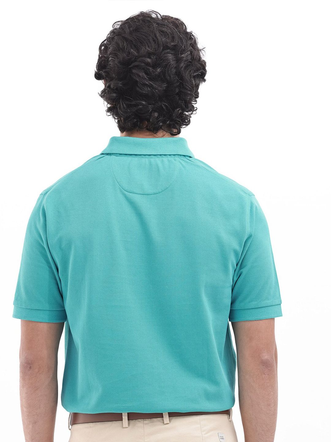 RARE RABBIT Men Paret-Bright Regular Fit Polo Collar T-Shirt