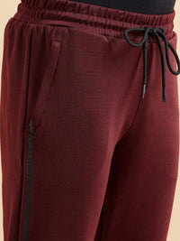 Sweet Dreams Men Maroon Dry Fit Joggers