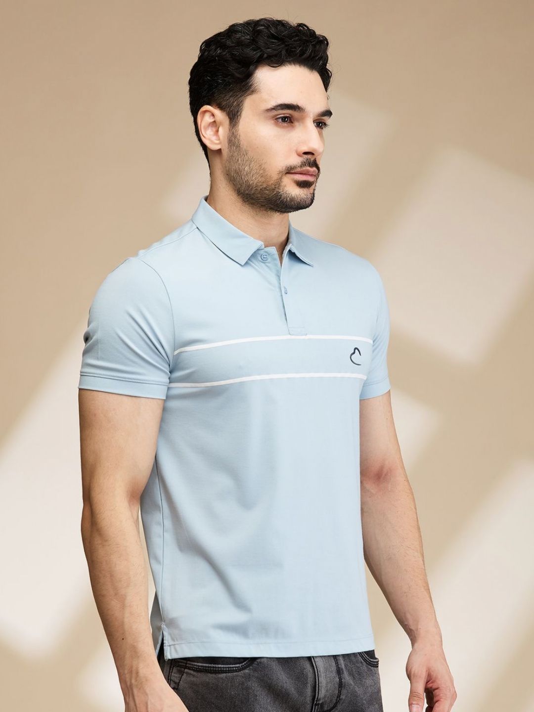 Being Human Men Polo Collar Pockets T-shirt