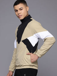 HRX by Hrithik Roshan Colourblocked Tailored Jacket