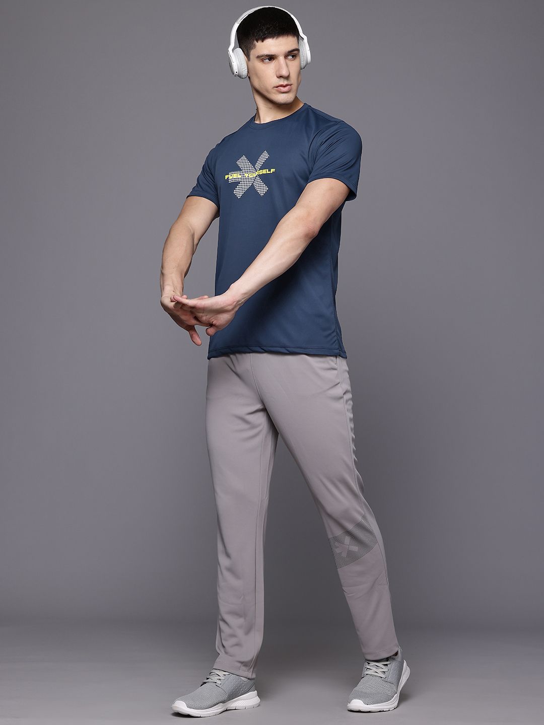 HRX by Hrithik Roshan Printed Rapid-Dry Training T-shirt