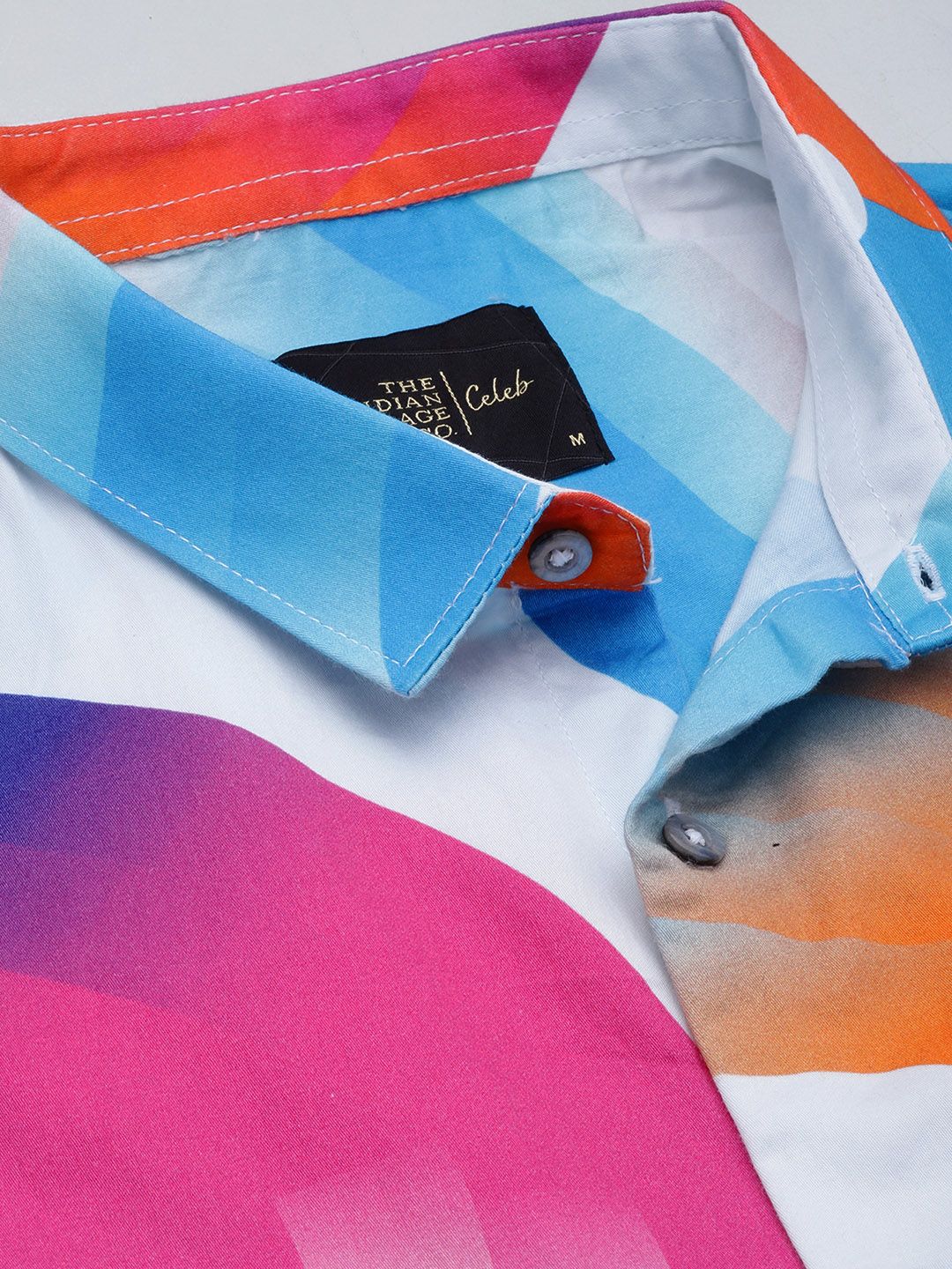 The Indian Garage Co Men Slim Fit Opaque Printed Casual Shirt