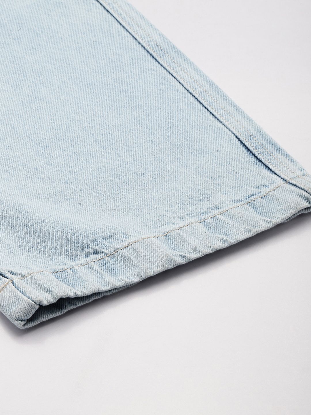 The Indian Garage Co Men Pure Cotton Relaxed Fit Heavy Fade Joggers