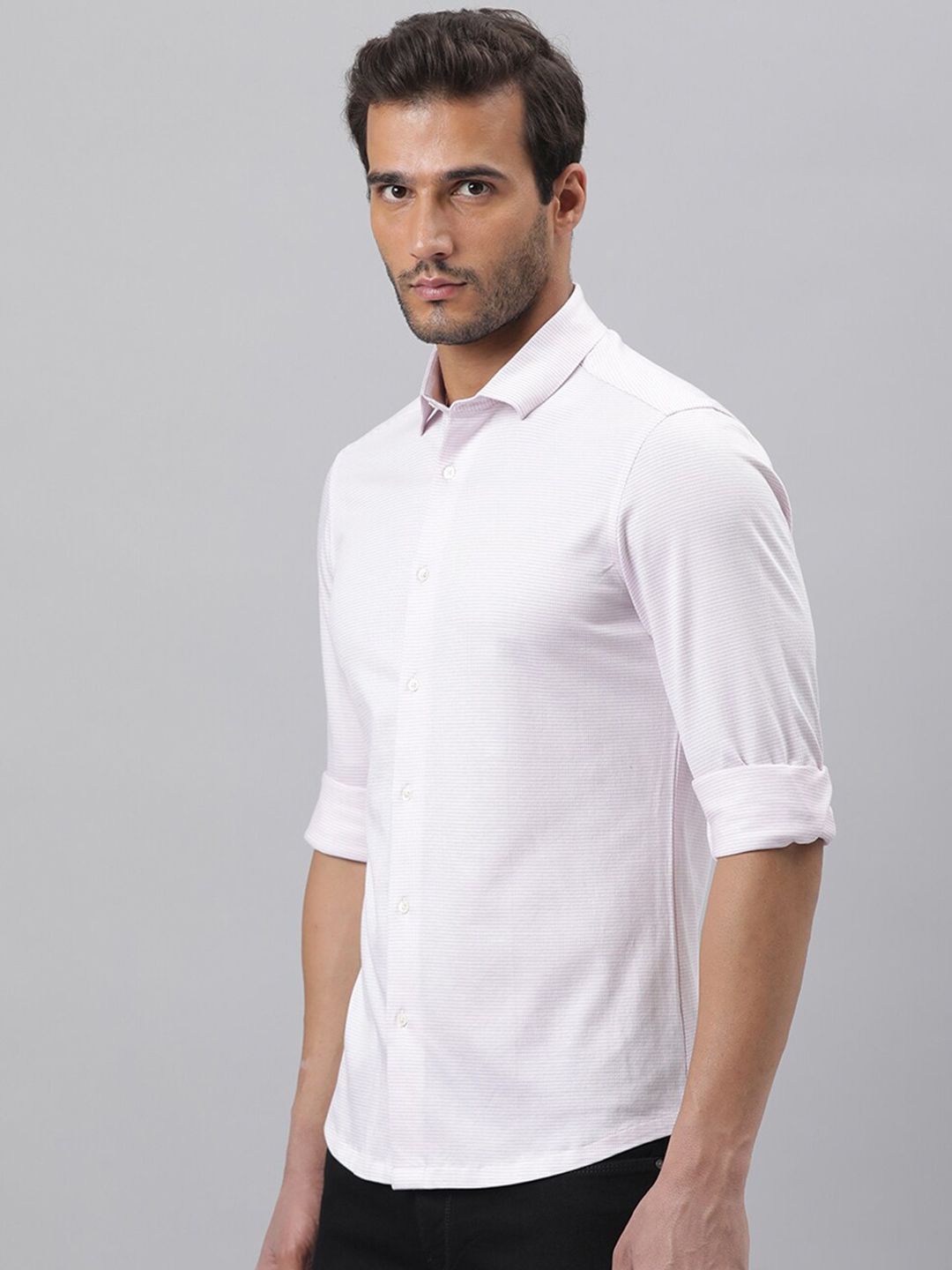 RARE RABBIT Men Fay Slim Fit Cotton Shirt