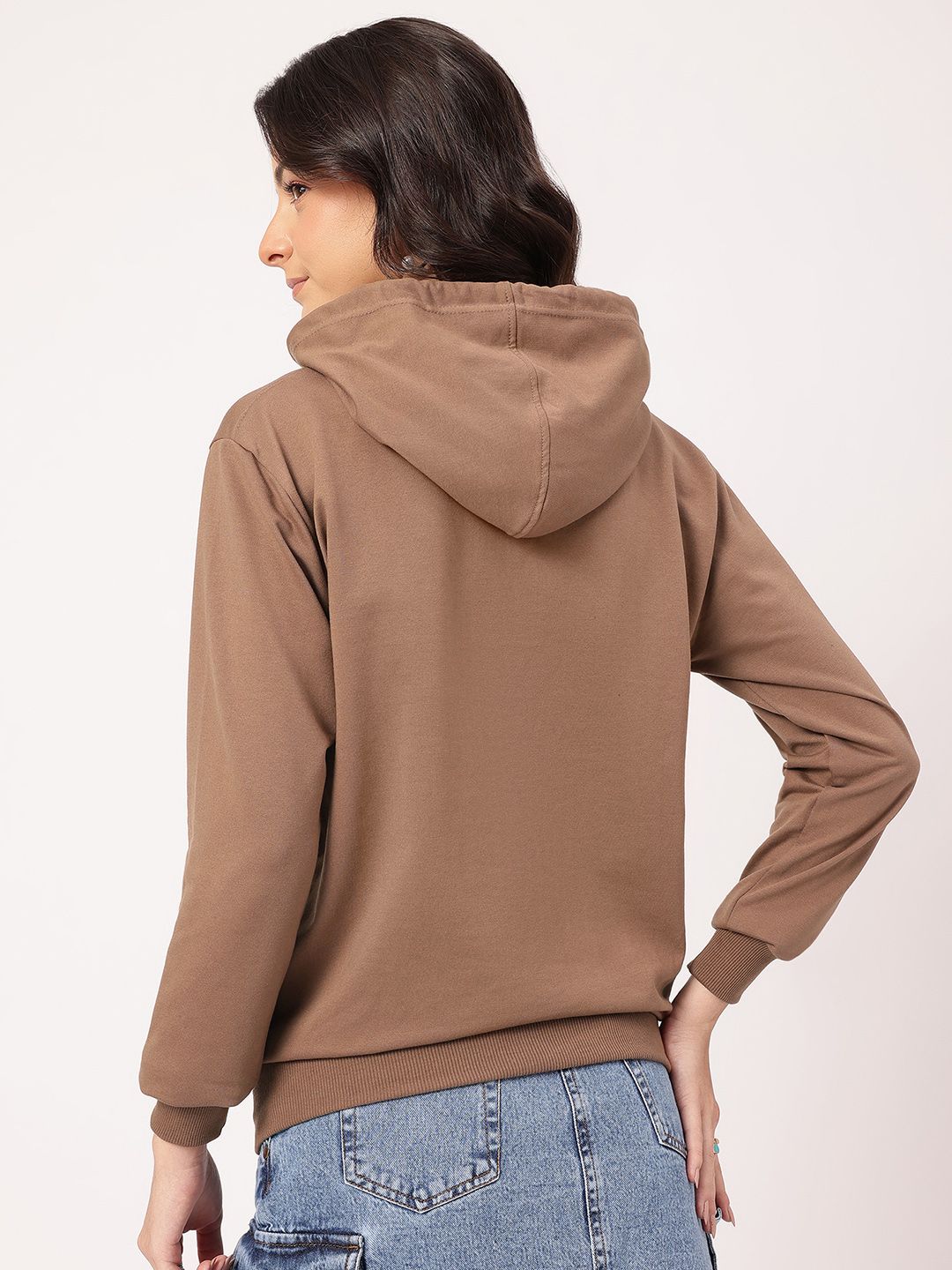 DressBerry Kitty Core Printed Hooded Sweatshirt