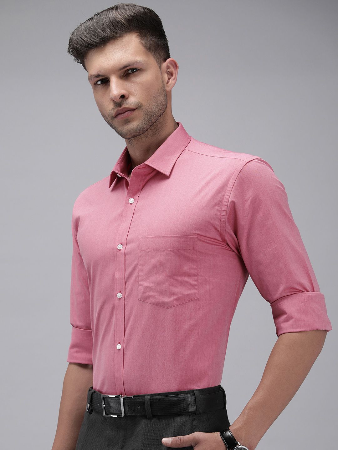 Park Avenue Pure Cotton Slim Fit Opaque Formal Shirt