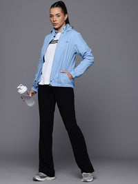 HRX by Hrithik Roshan Rapid-Dry Hooded Tailored Jacket