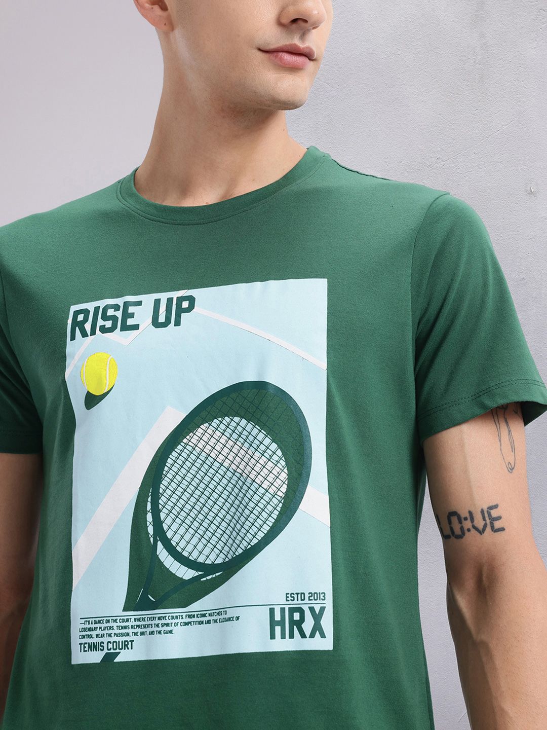 HRX by Hrithik Roshan Printed Lifestyle T-shirt