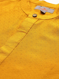 Anouk Chevron Woven Design Kurta