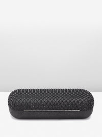 Lino Perros Women Embellished Box Clutch with Glittery Effect