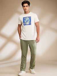 Being Human Men Mid-Rise Track Pants