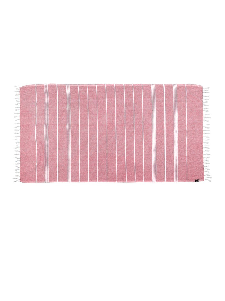 KLOTTHE Unisex Set Of 4 Striped 233 GSM Bath Towels