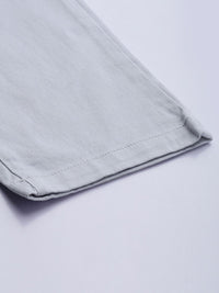 The Indian Garage Co Men Blue Slim Fit Chinos Trousers