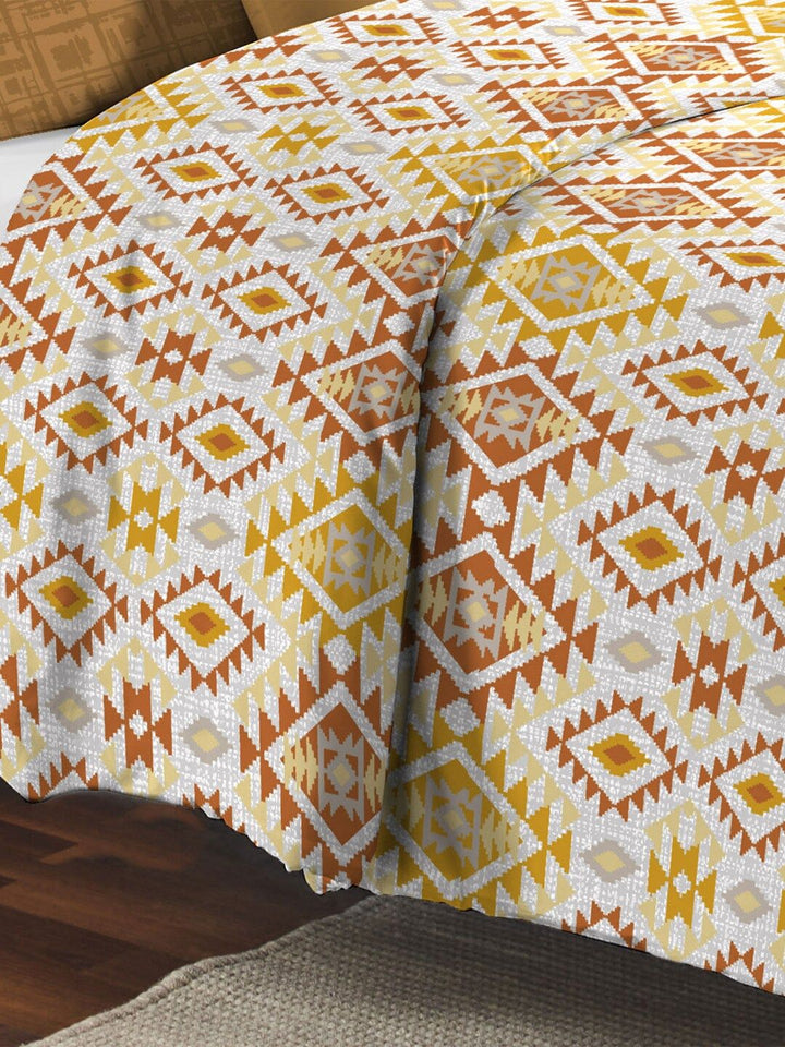 MYTRIDENT Feather Tales Mild Winter 150 GSM Pure Cotton Double Bed Comforter
