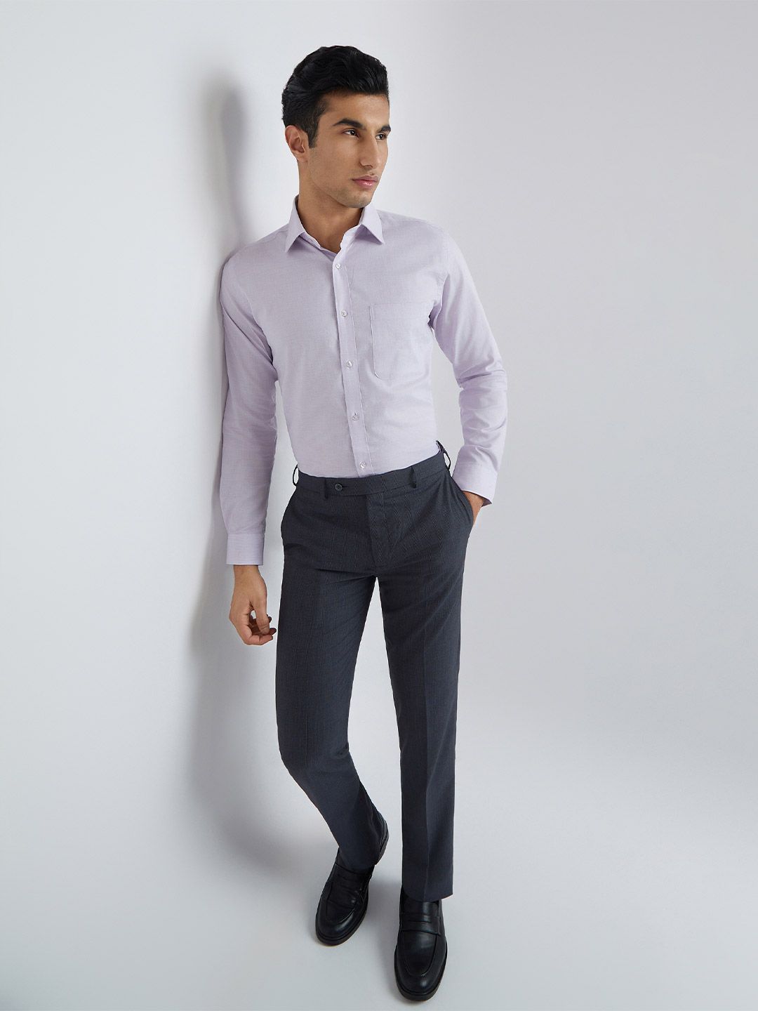 Raymond Pure Cotton Slim Fit Formal Shirt