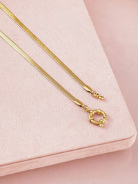 Rubans 18k Kalung Rantai Demi-Fine-Fine Free-Free Gold