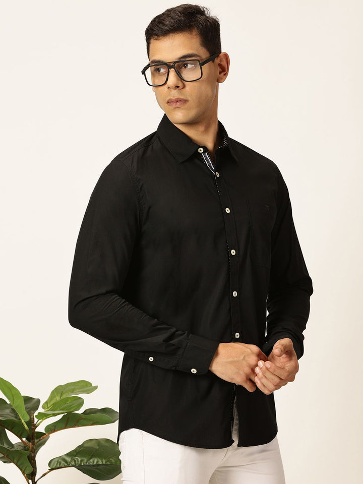 Thomas Scott Men Premium Opaque Casual Shirt