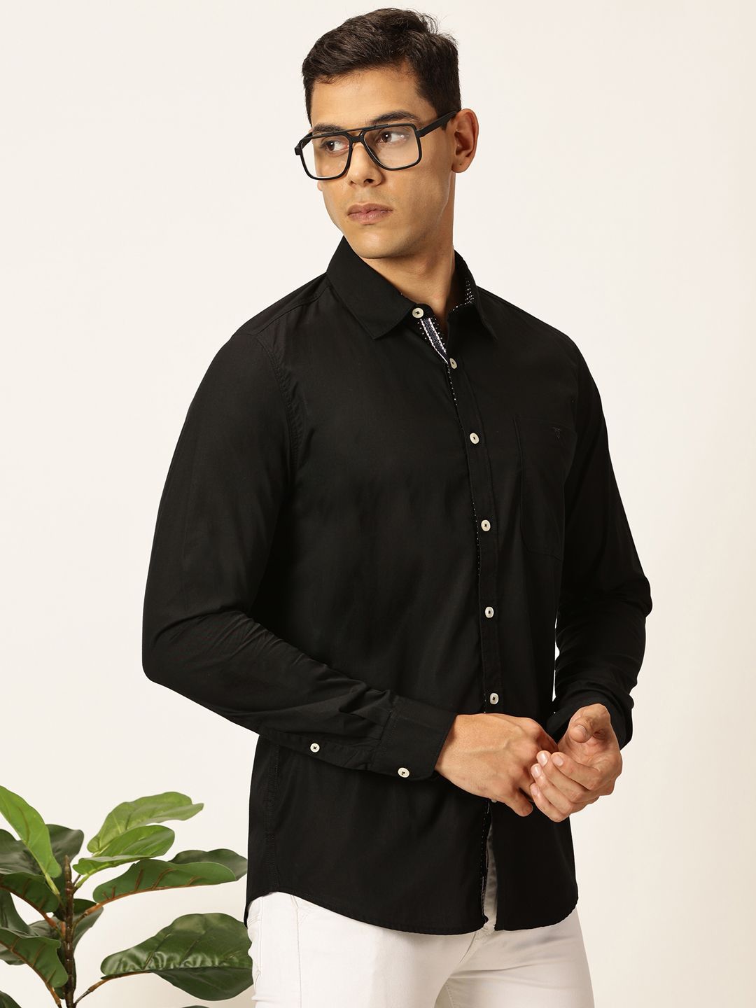Thomas Scott Men Premium Opaque Casual Shirt