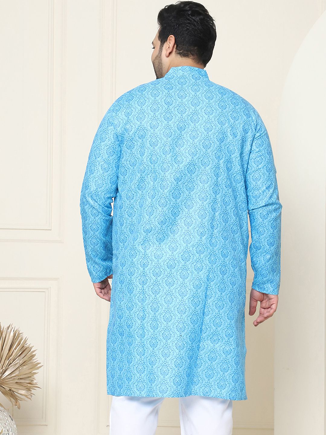 SOJANYA PLUS Motif Etnik Bercetak Kurta