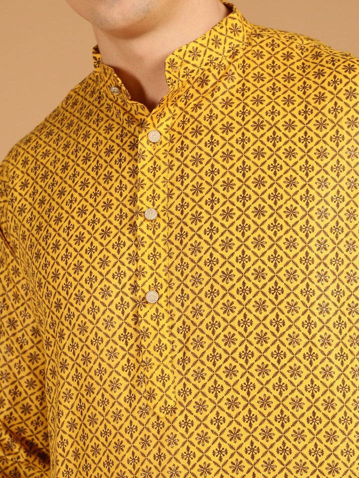 SOJANYA Kurta Linen Kapas Rekaan Tenunan Etnik