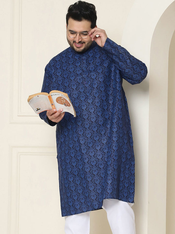 SOJANYA PLUS Motif Etnik Bercetak Kurta