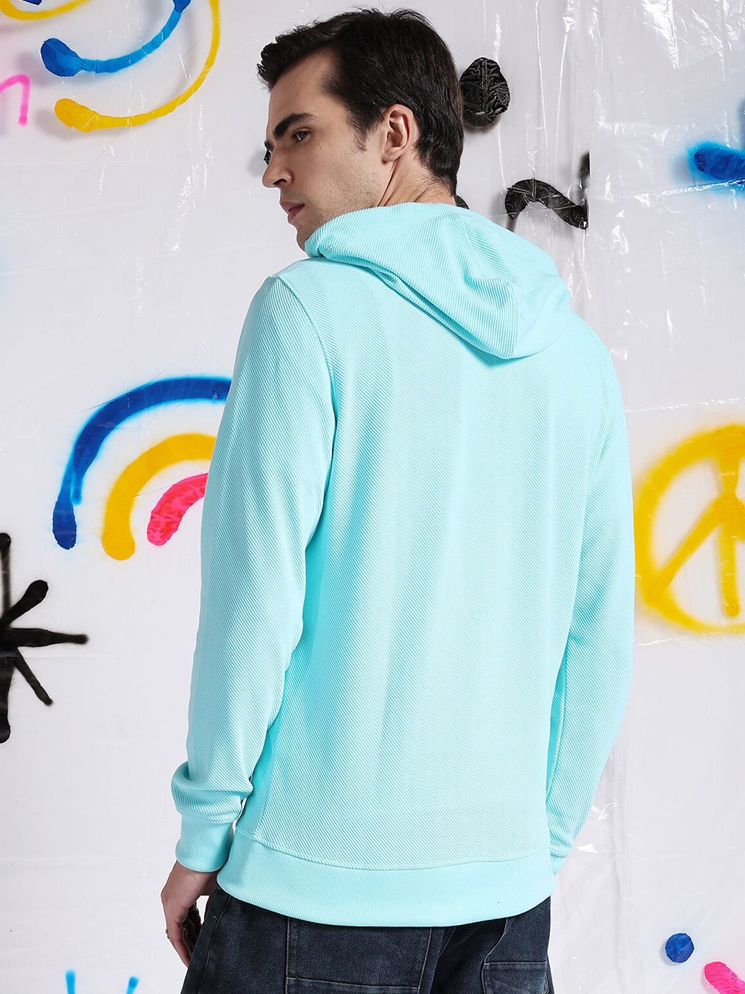 The Indian Garage Co Long Sleeves Hood Zipfront Sweatshirt