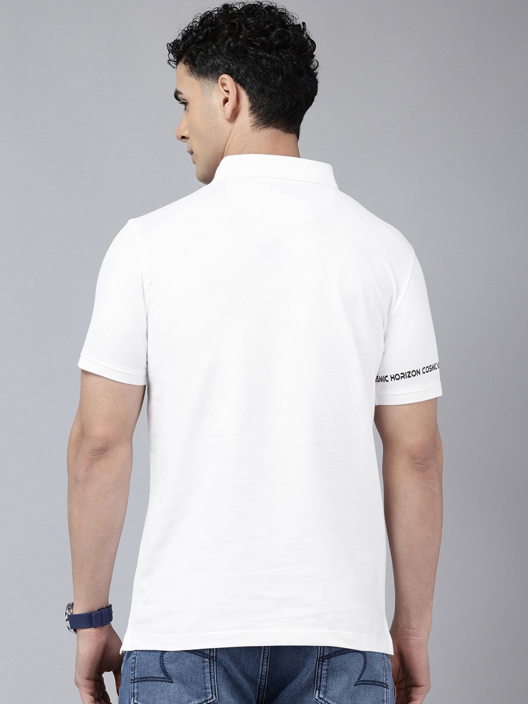 SPYKAR Polo Collar Slim Fit T-shirt