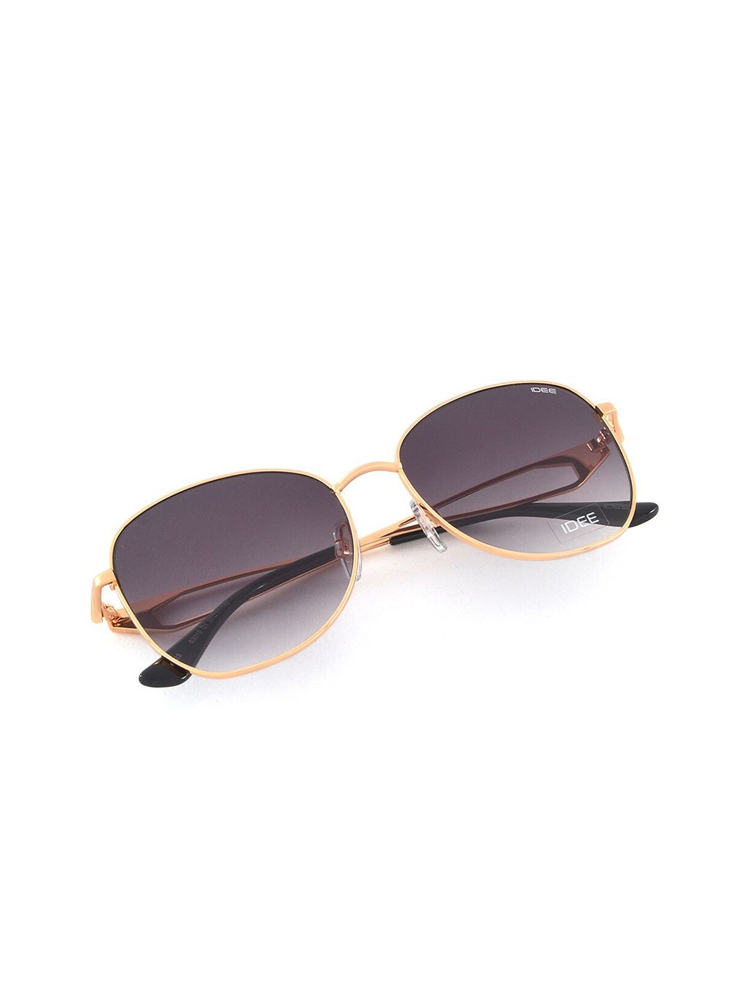 IDEE Women Round Sunglasses with UV Protected Lens IDS3010C1SG