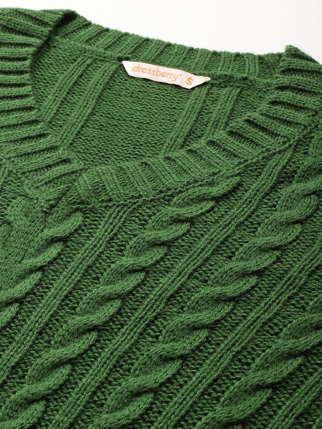 DressBerry Cable Knit Pullover