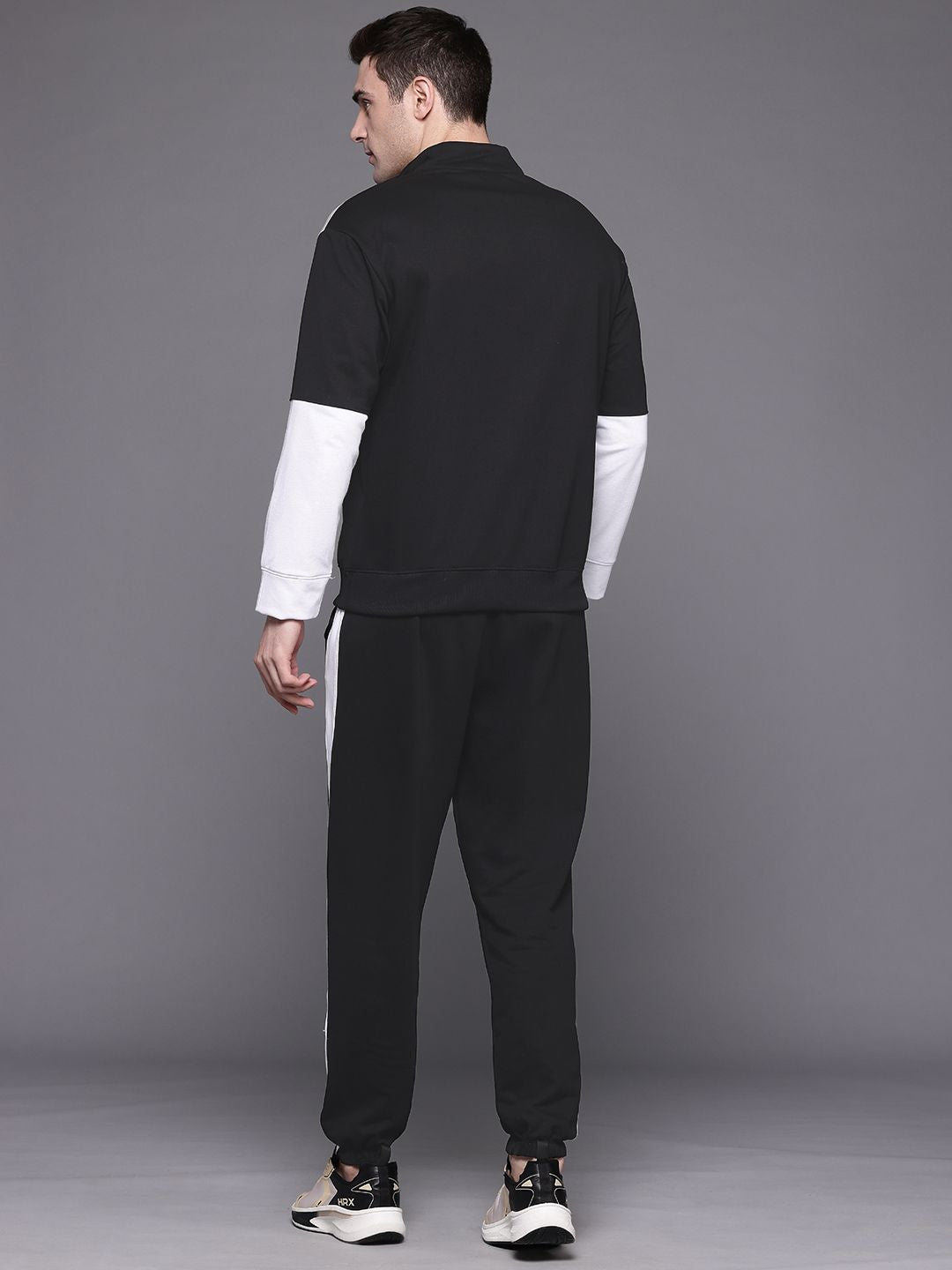 HRX by Hrithik Roshan Colourblocked Lifestyle Tracksuit