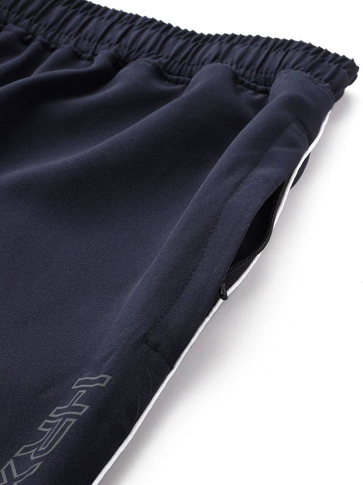 HRX by Hrithik Roshan Striped Rapid-Dry Running Tracksuit