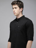 THE BEAR HOUSE Men Slim Fit Opaque Casual Shirt