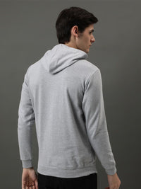 ADRO Men Printed Hooded Sweatshirt