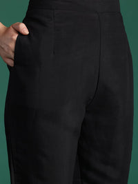 Indo Era Ethnic Motifs Embroidered Sequinned Kurta With Trousers & Dupatta