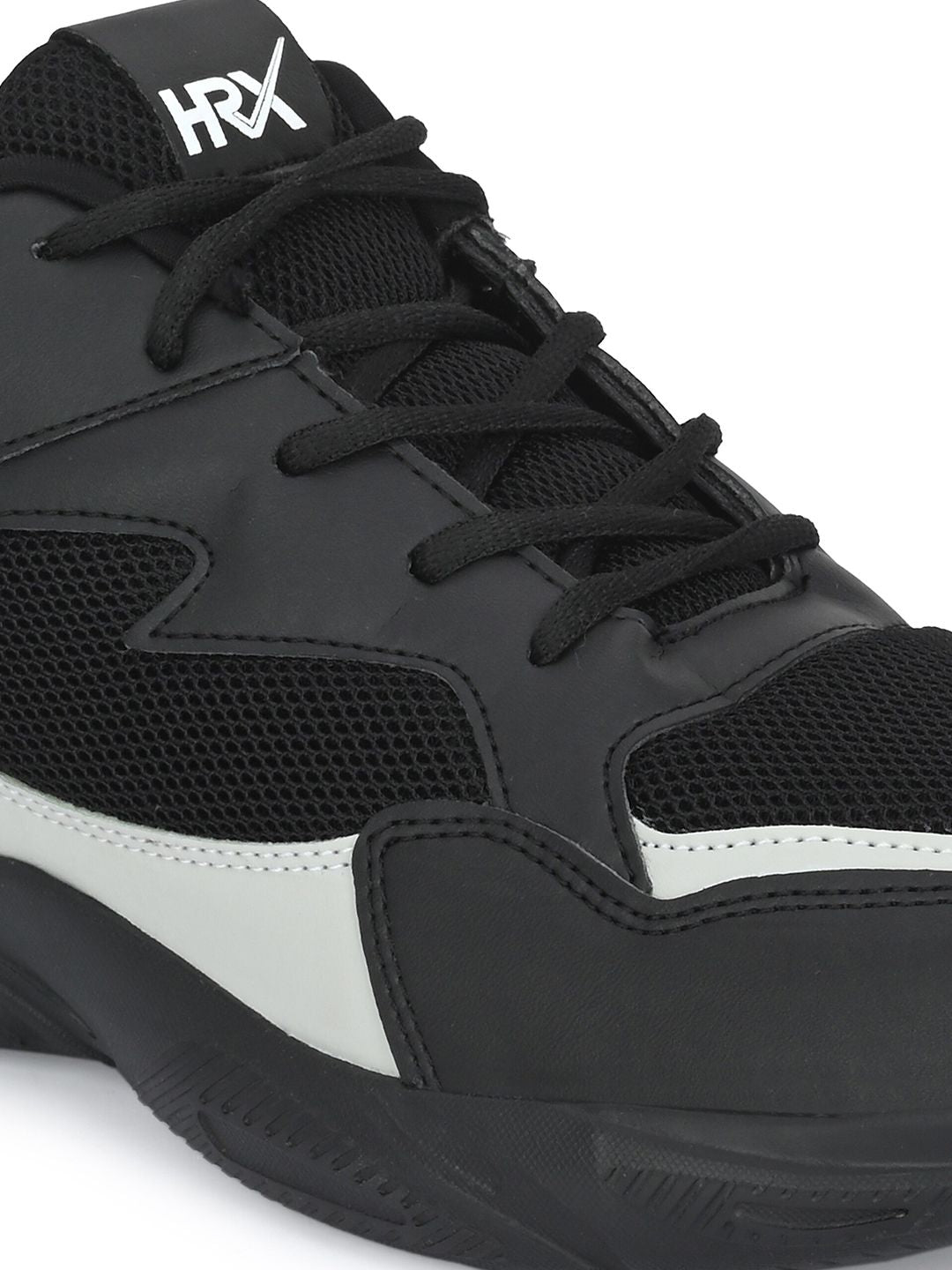 HRX by Hrithik Roshan Women Black Mesh Running Non-Marking Shoes