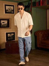 DENNISON Korean Baggy Fit Cargo Jeans