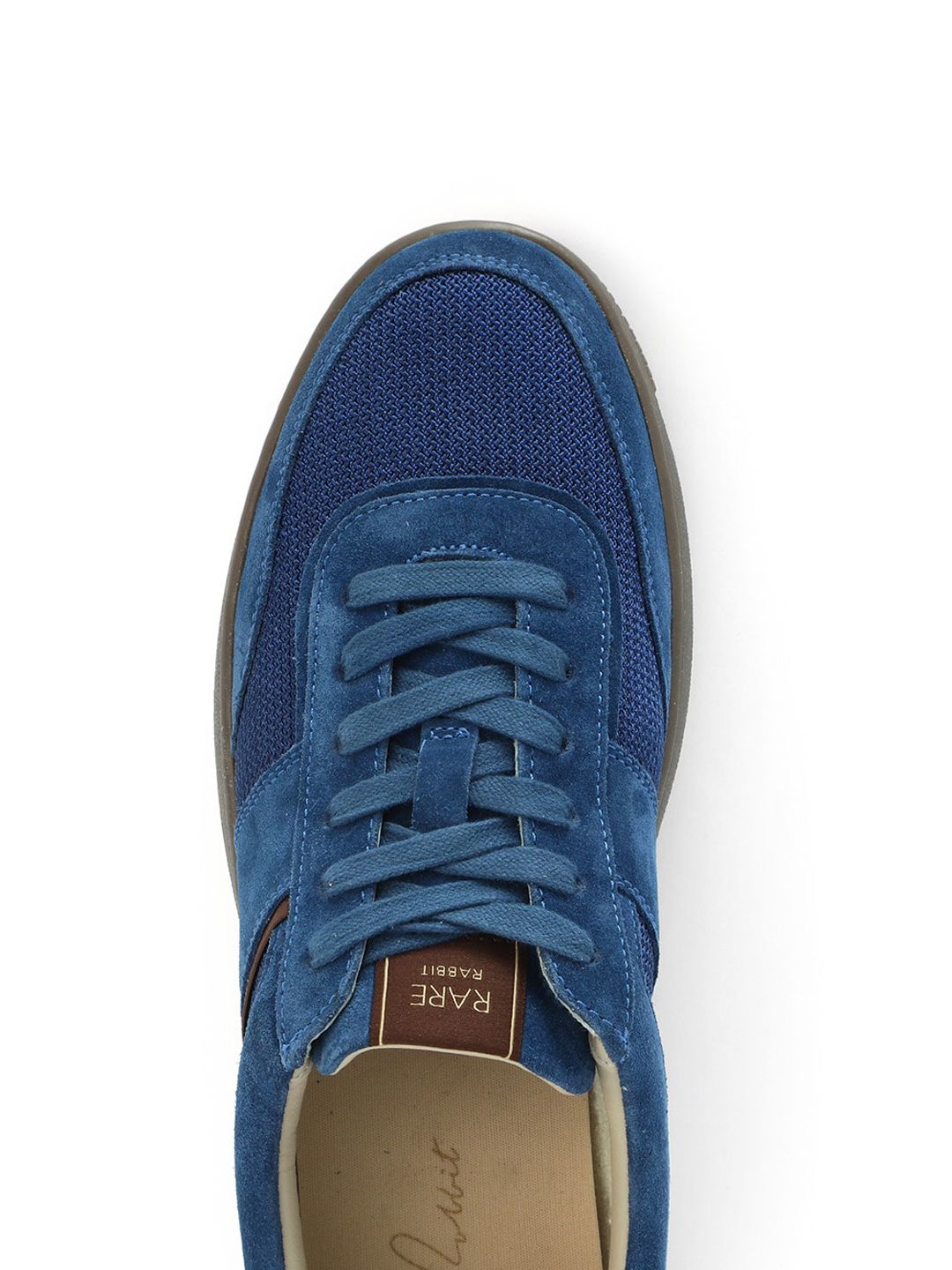 RARE RABBIT Men Rubio Textured Leather Sneakers