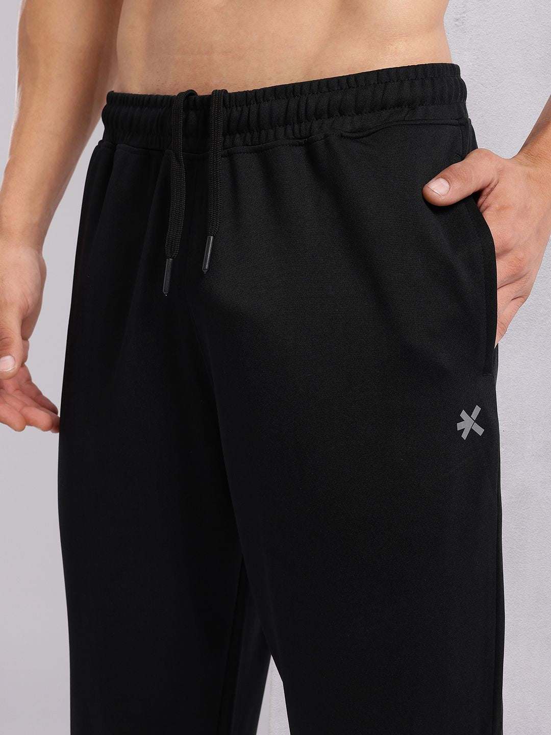 HRX by Hrithik Roshan Men Rapid-Dry Running Track Pants with Reflective Elements