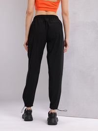 HRX by Hrithik Roshan Women Mid-Rise Regular Fit Running  Joggers with Toggle Hem