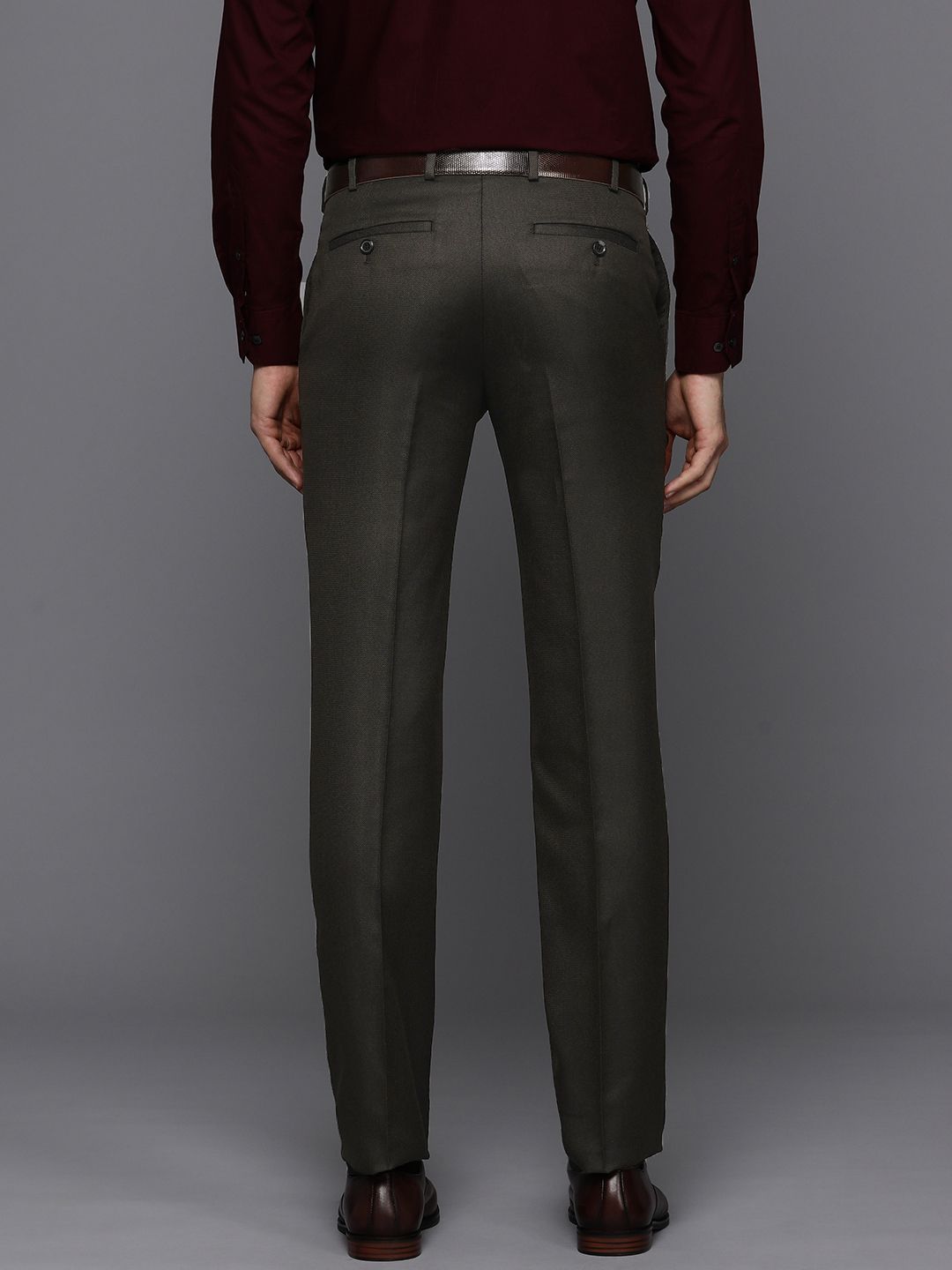 Raymond Men Slim Fit Formal Trousers