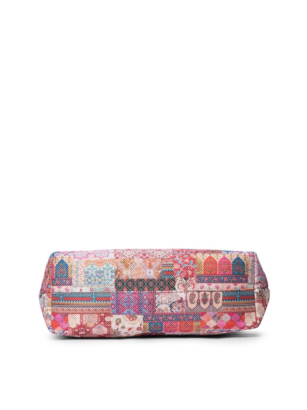 ZOUK Ethnic Motifs Printed Shopper Tote Bag