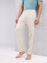 HRX by Hrithik Roshan Men Mid-Rise Yoga Track Pants with Contrast Piping
