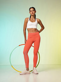 HRX by Hrithik Roshan Women Unity Story Rapid-Dry Printed Training Tights